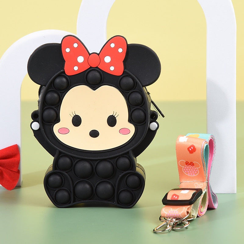 Pop It Bubble Coin Purse Mini Shoulder Bag