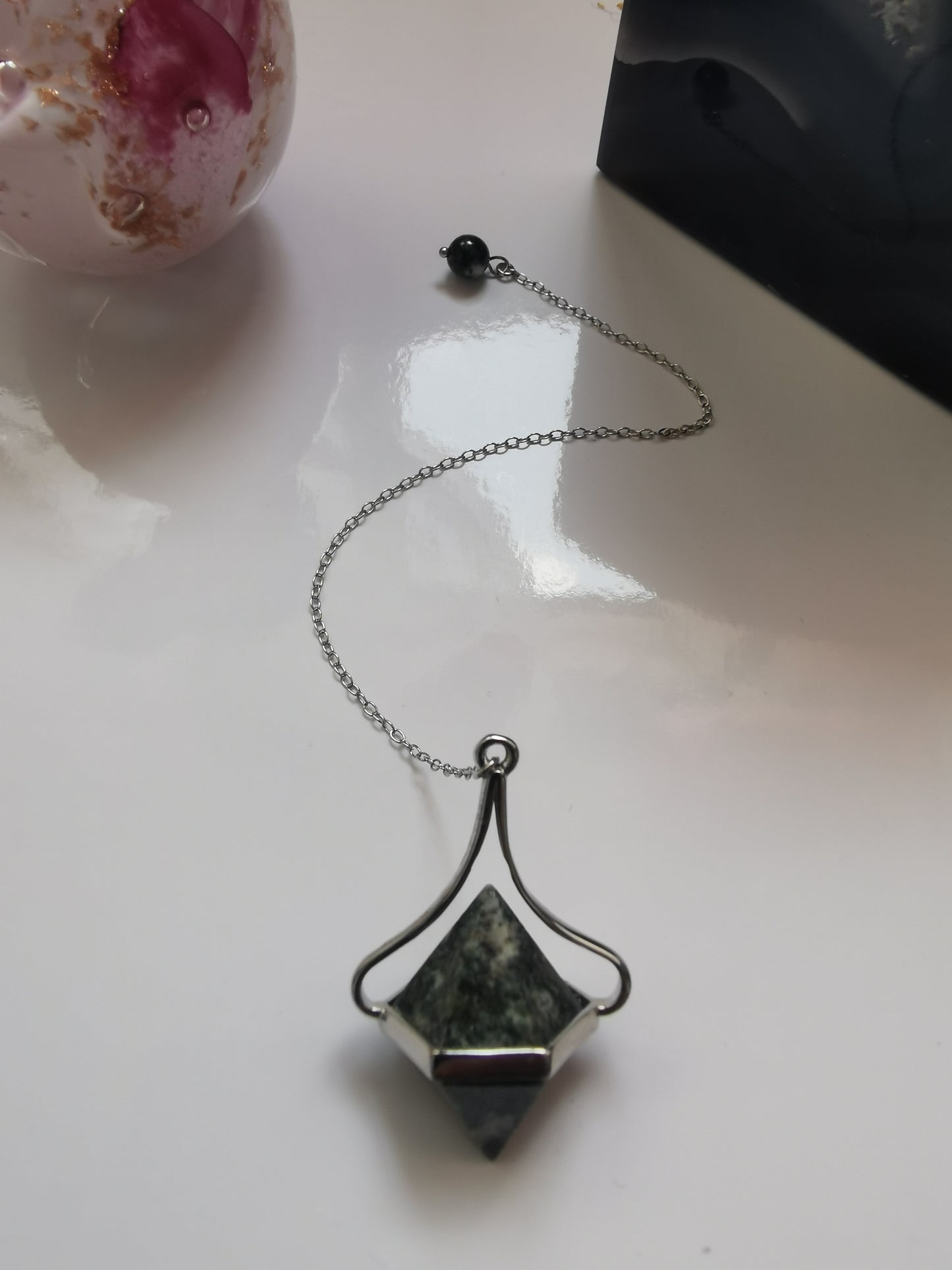 Preseli Stonehenge Bluestone Double Ended Pendulum