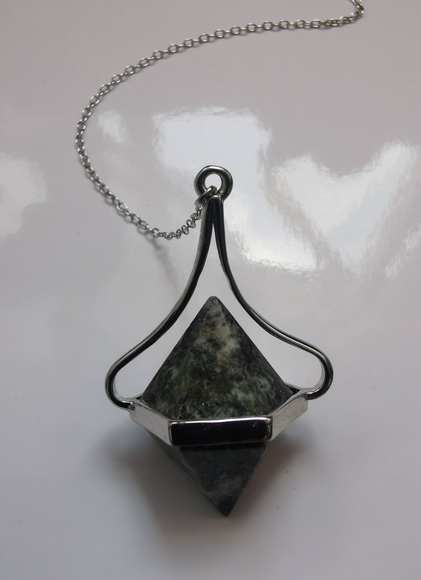 Preseli Stonehenge Bluestone Double Ended Pendulum