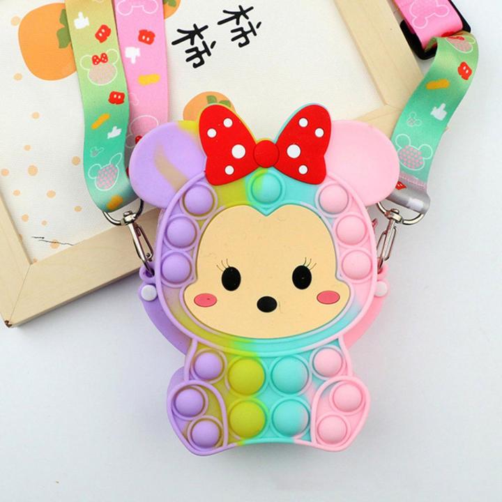 Pop It Bubble Coin Purse Mini Shoulder Bag