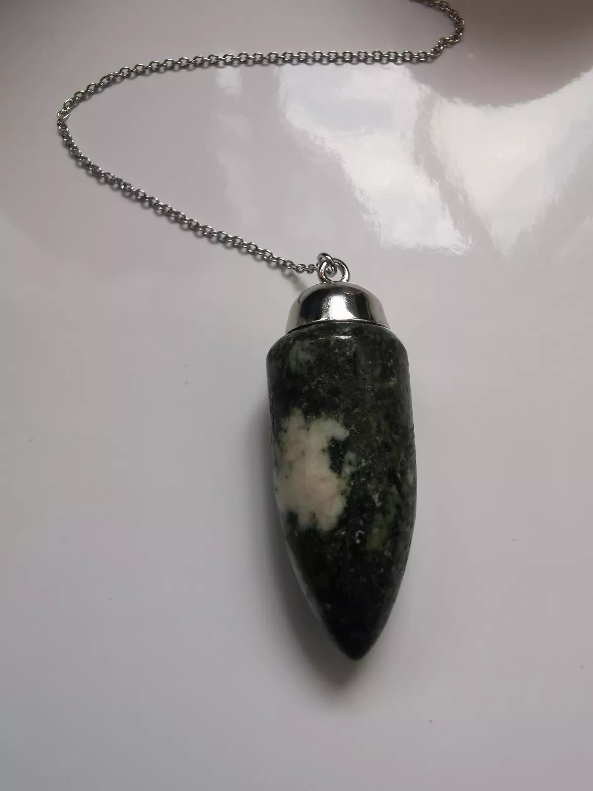 Preseli Stonehenge Bluestone Long Drop Pendulum