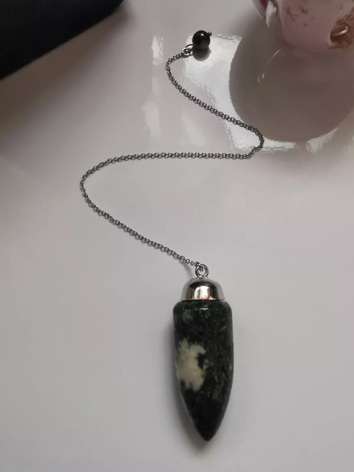 Preseli Stonehenge Bluestone Long Drop Pendulum