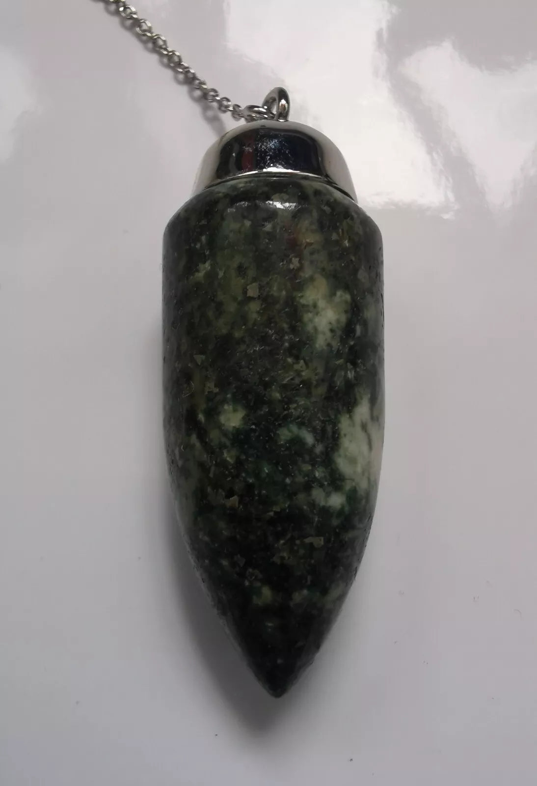 Preseli Stonehenge Bluestone Long Drop Pendulum