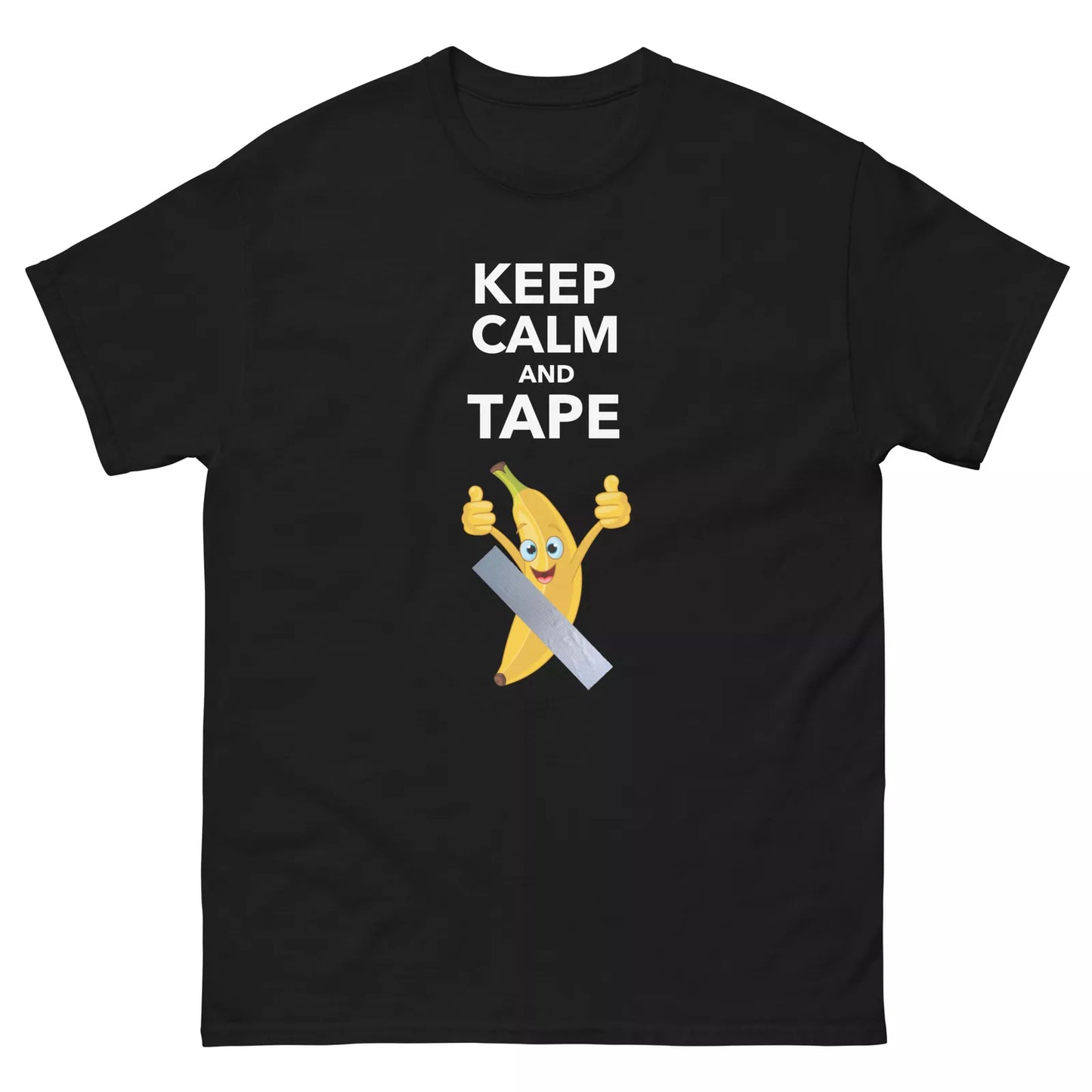 Men's classic tee, Keep Calm Duct Tape Banana Men T-Shirt