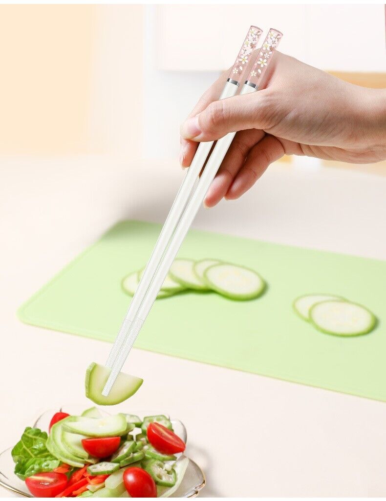 5 Pairs Japanese Chopsticks Cherry Blossom Chinese Chopsticks