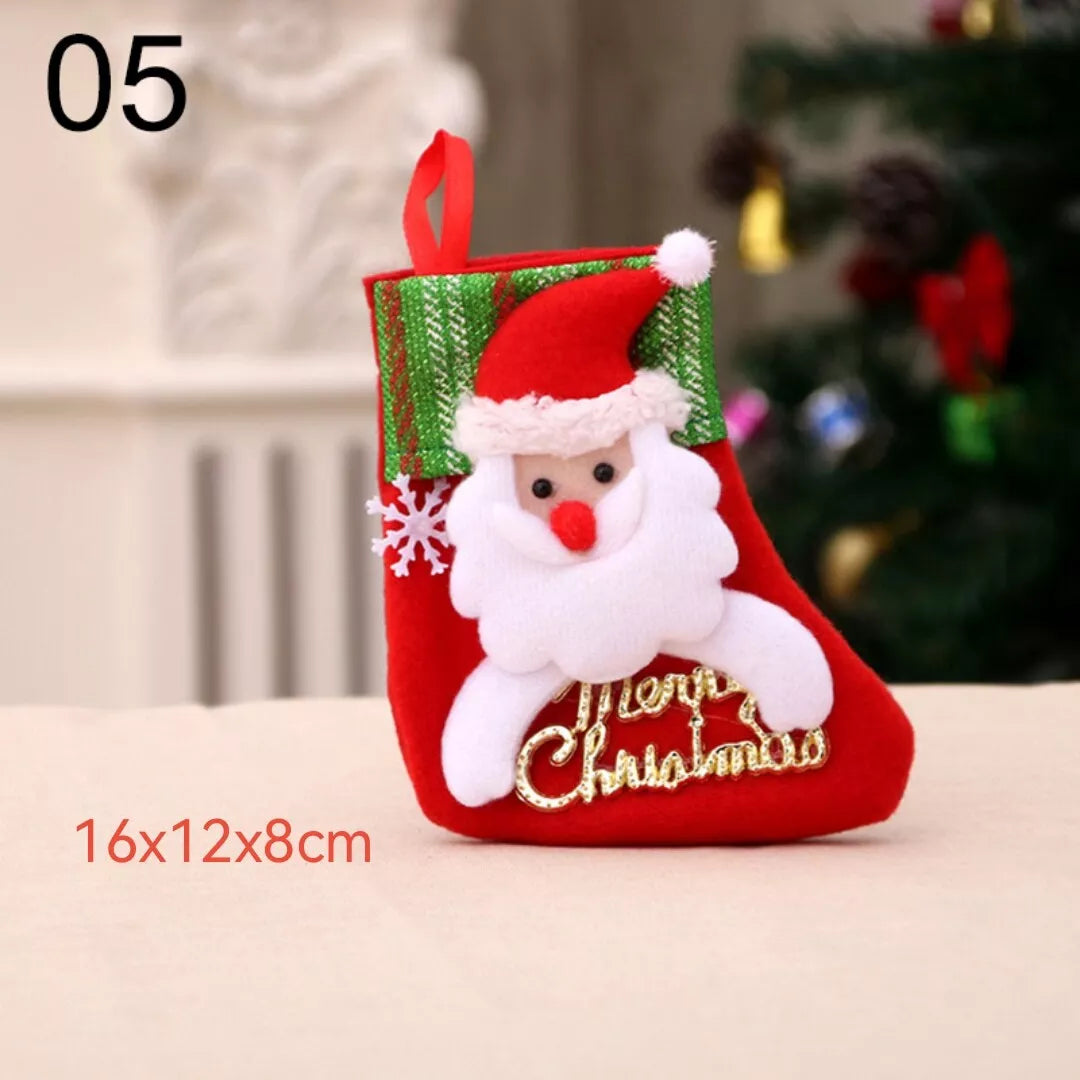 Christmas Stockings Gift Candy Bags Small Size
