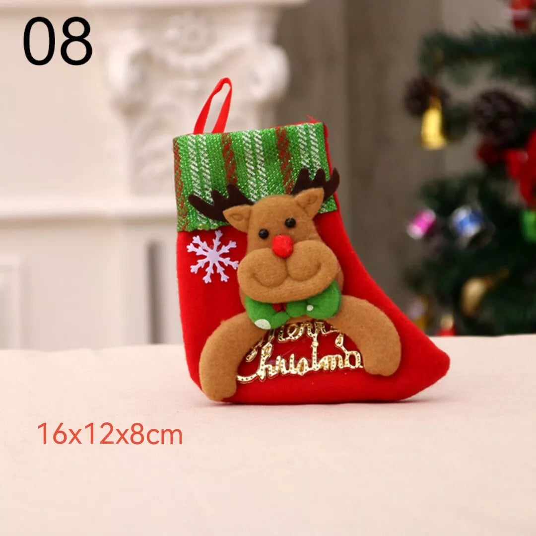 Christmas Stockings Gift Candy Bags Small Size