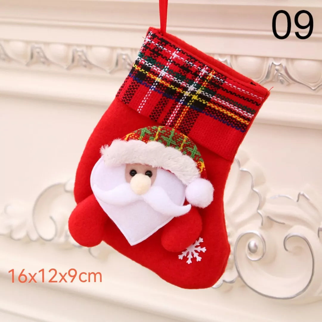 Christmas Stockings Gift Candy Bags Small Size
