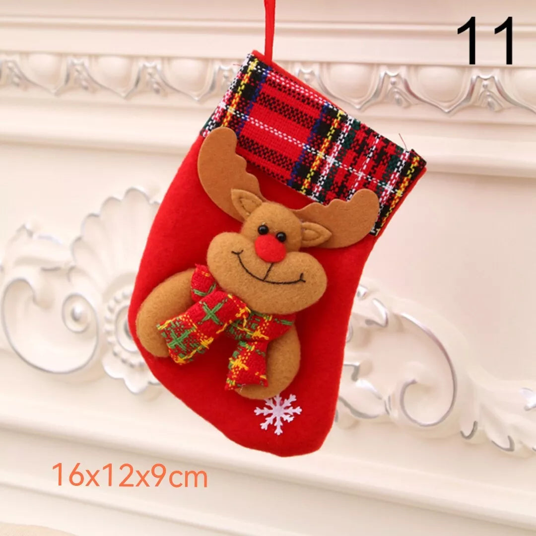 Christmas Stockings Gift Candy Bags Small Size