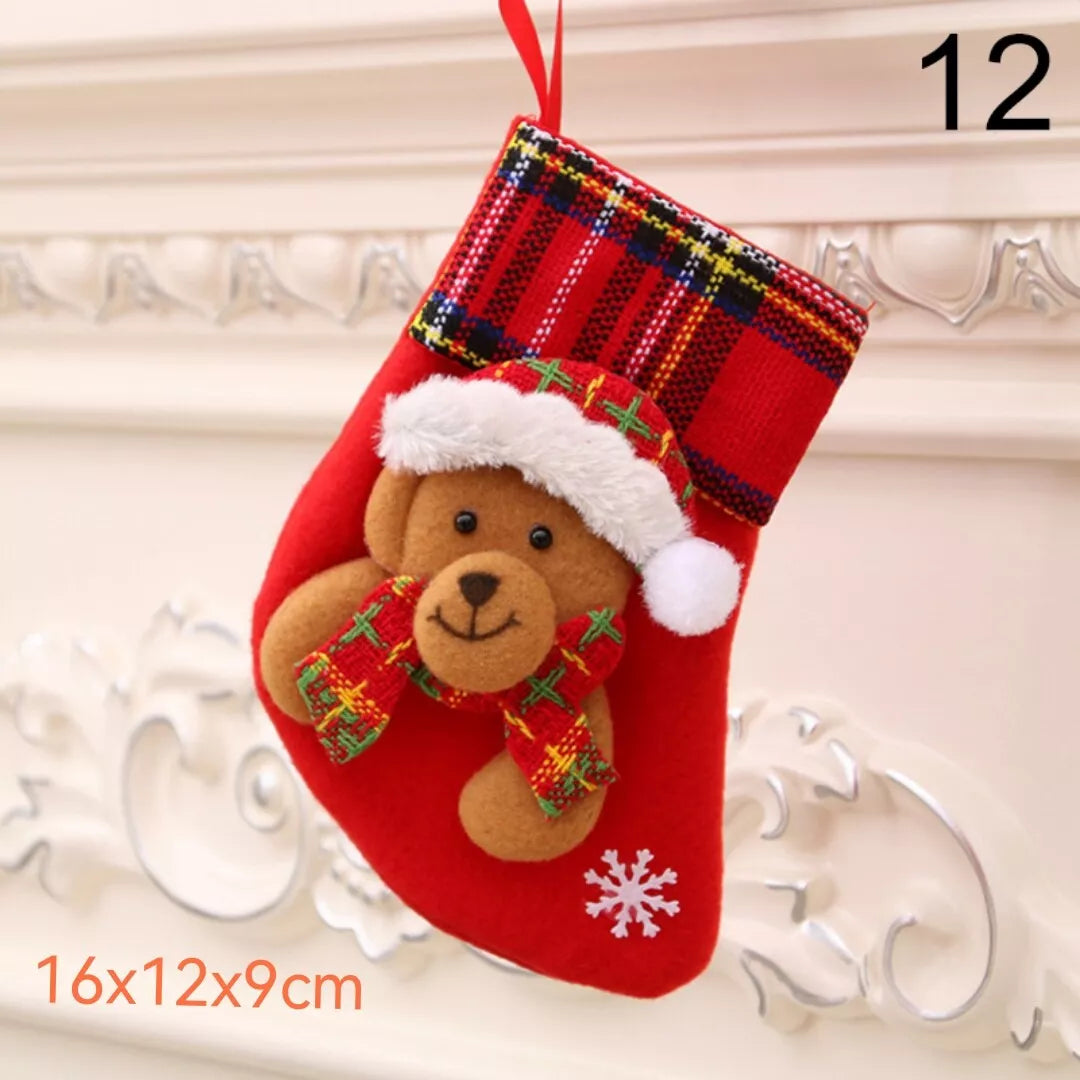 Christmas Stockings Gift Candy Bags Small Size