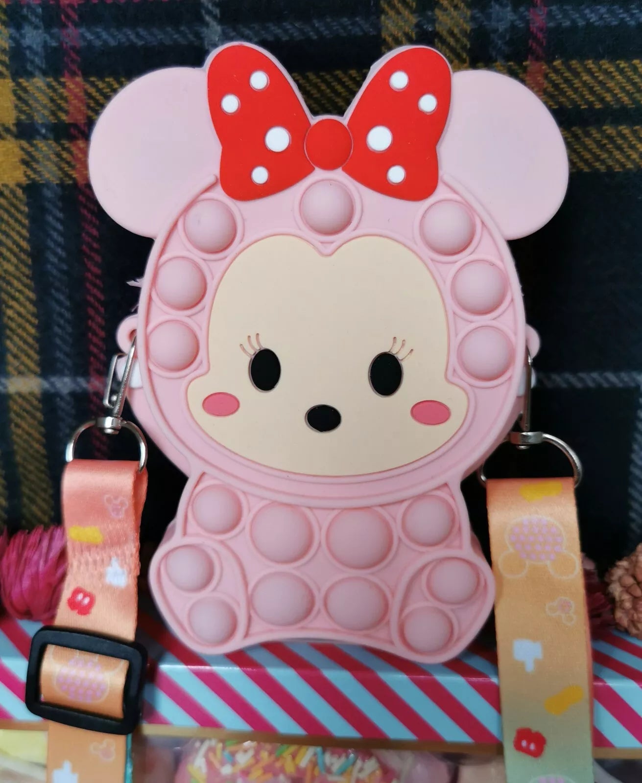 Pop It Bubble Coin Purse Mini Shoulder Bag