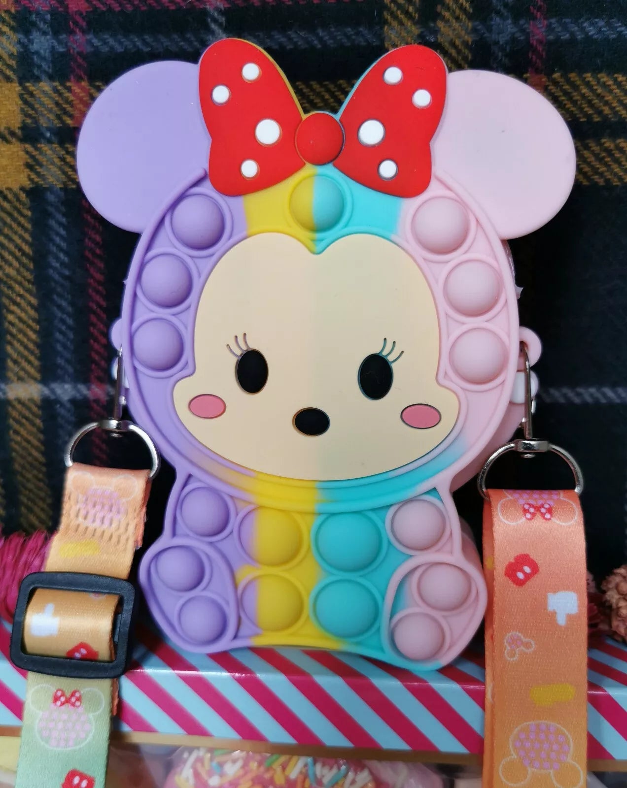 Pop It Bubble Coin Purse Mini Shoulder Bag