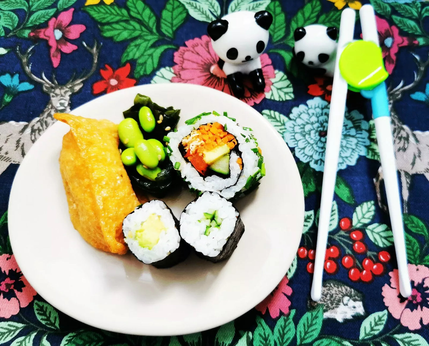 Children Training Chopsticks