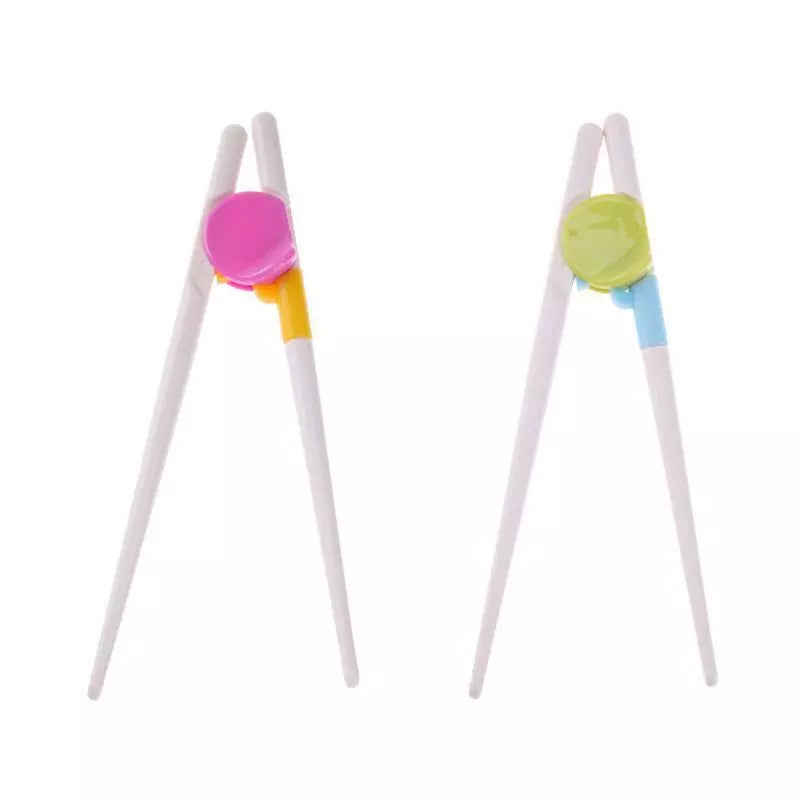 Children Training Chopsticks