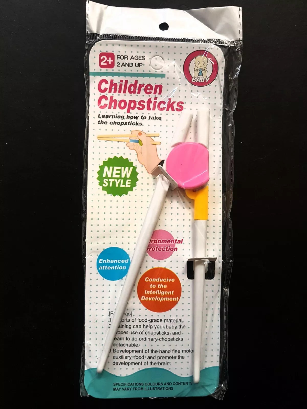Children Training Chopsticks