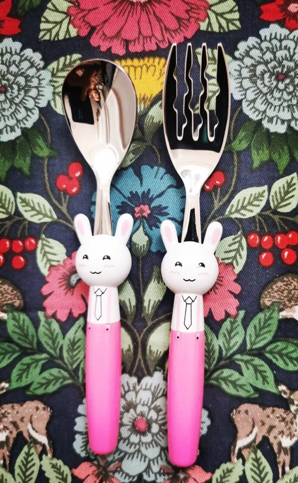 Children Cutlery Stainless Steel 2 pcs Set, Spoon and Fork