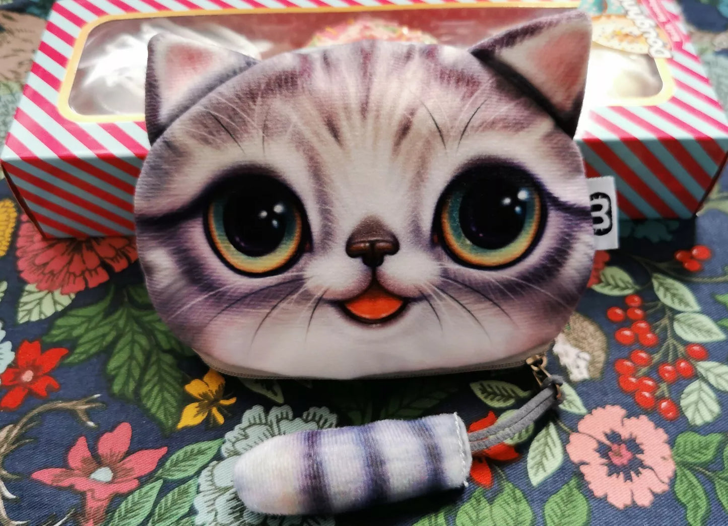 Coin Purse, Women Children Purse Wallet, Cat, Dog Print, Cat and Dog lover gifts