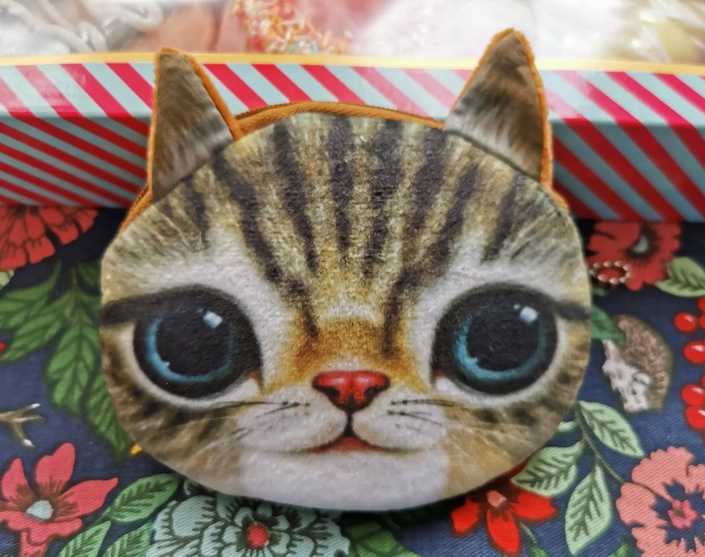 Coin Purse, Women Children Purse Wallet, Cat, Dog Print, Cat and Dog lover gifts