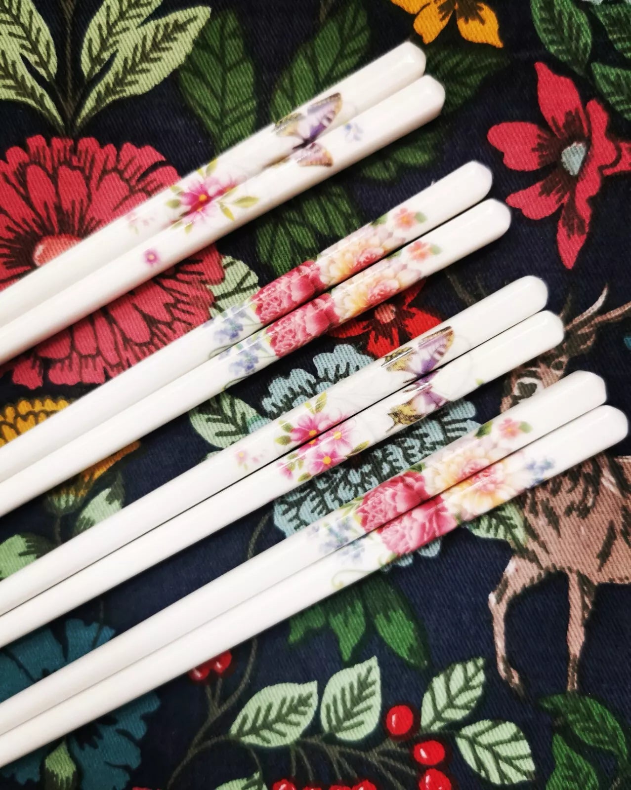 Luxury Ceramic Chinese Chopsticks, Porcelain Japanese Chopsticks