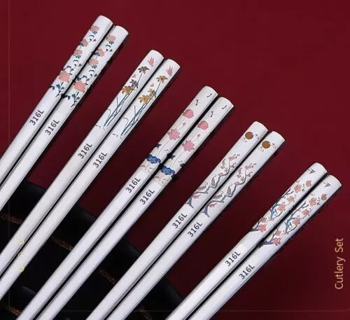 316 Stainless Steel Cutlery, Spoon, Fork, Chopsticks