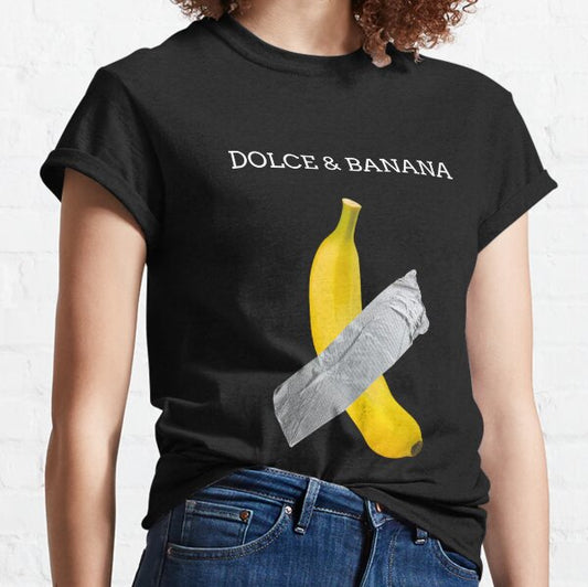 Women's Tee, Vegan Themed T-Shirts, Dolce & Banana